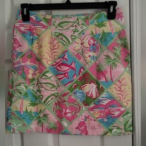 Cotton Connection Tropical Print Women's Mini Skirt